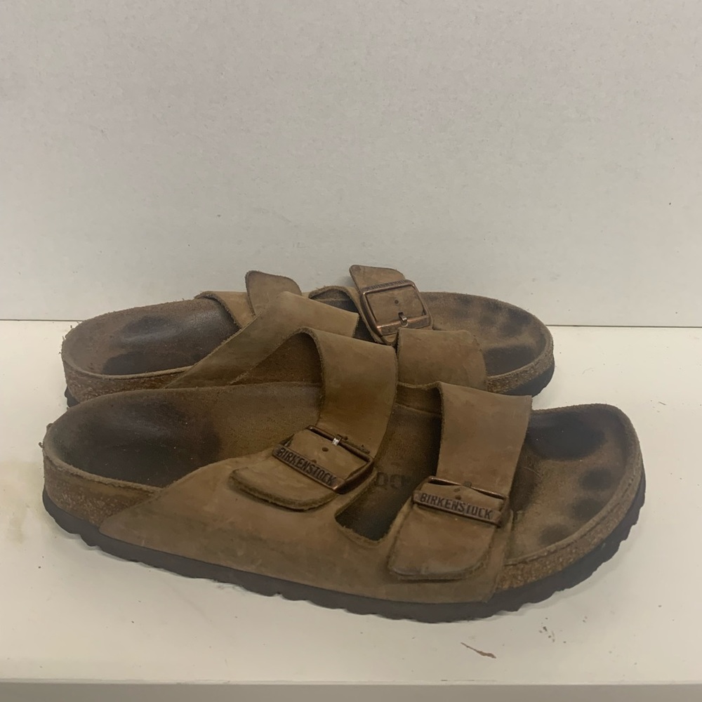 Birkenstock classic Arizona Oil Rubbed Leather size 38.